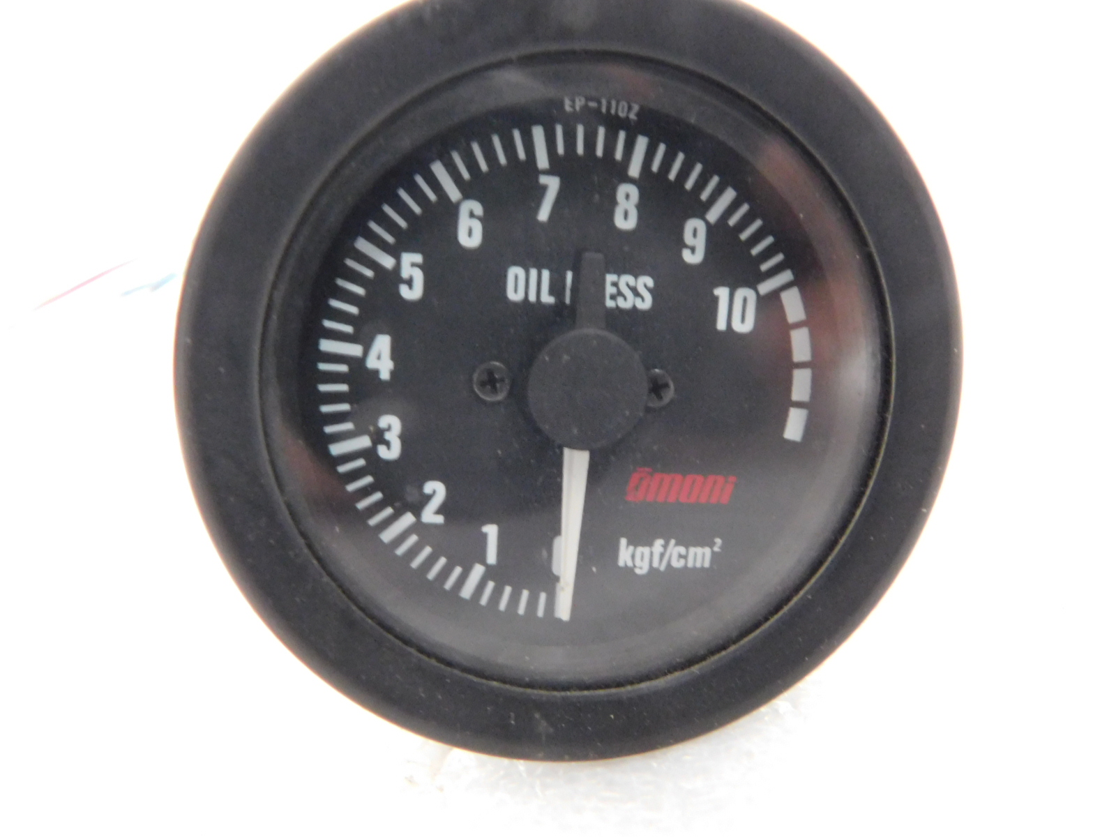 Manometer oil pressure digital Chrome rim line - METERS - Simoni